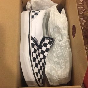 Vans kids size 12 new